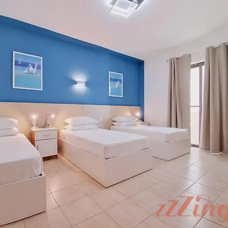 3br Duplex With Rooftop Bbq In North Of Malta * Bahar ic-Caghaq